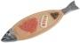Holz-Fischplatte