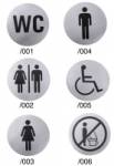 Toiletten-Türsymbole